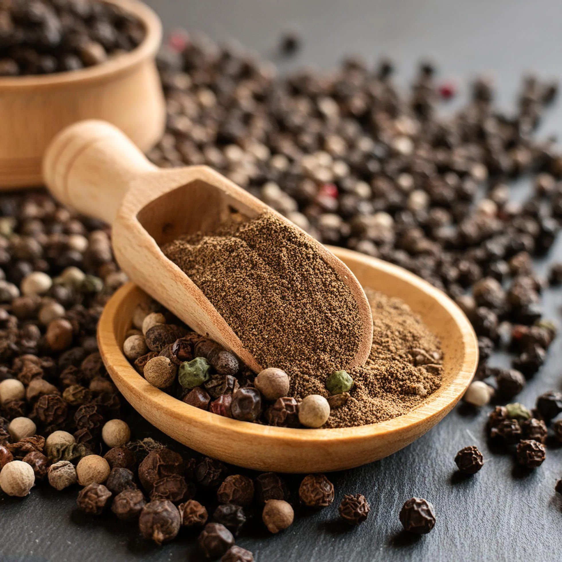 Black Pepper Seeds & Powder